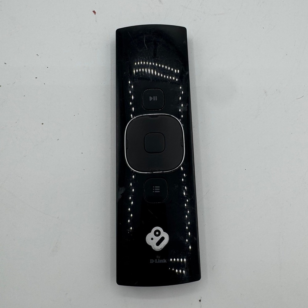 D-Link Boxee Box Remote Control DSM-BB20 Dual Sided QWERTY Keyboard Black